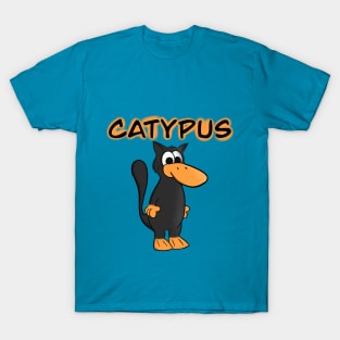 Catypus Cat Duck T-Shirt